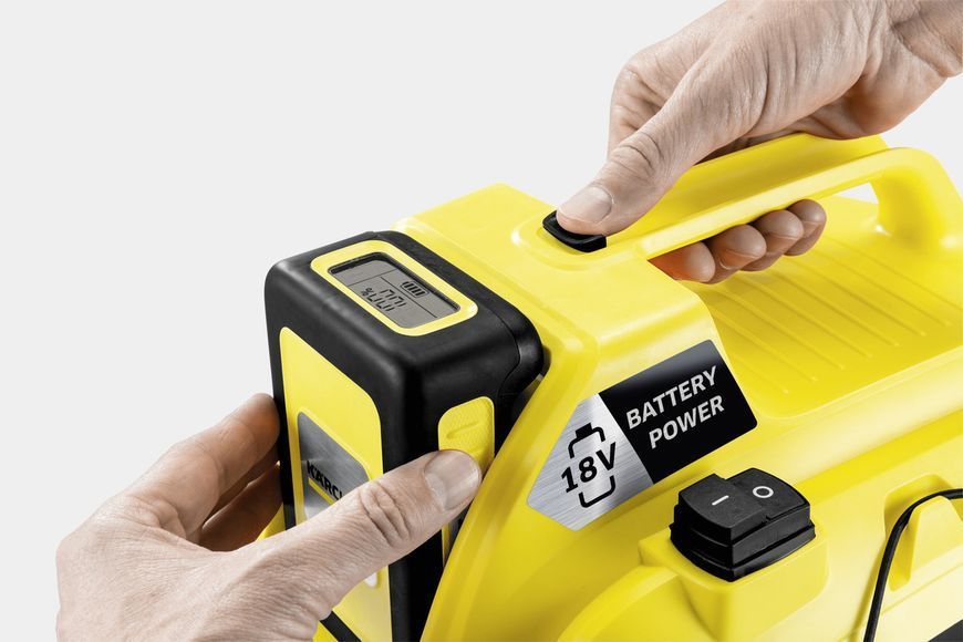 Хозяйственный пылесос Karcher WD 1 COMPACT BATTERY SET 1.198-301.0 фото