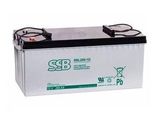 Акумулятор AGM SSB SBL 200-12i (12V, 200 Ah) 9418919 фото