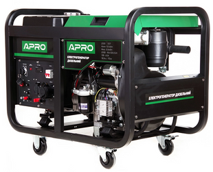 Генератор дизельний APRO DG-120Е (12,0/12,8кВт, електро запуск, 4-х тактний) 085600 фото