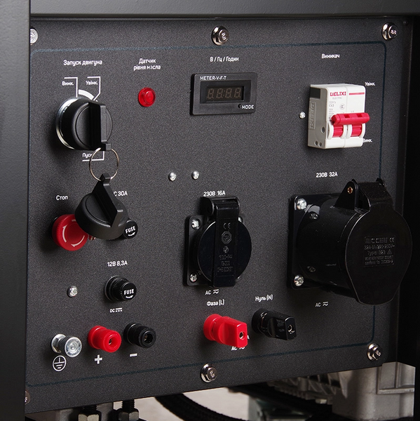Генератор дизельный APRO DG-120Е (12,0/12,8кВт, электрозапуск, 4-х тактный) 085600 фото