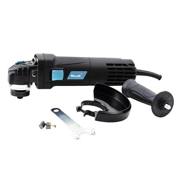 Кутова шліфувальна машина електрична Revolt AG 125-1450HD r0107 фото