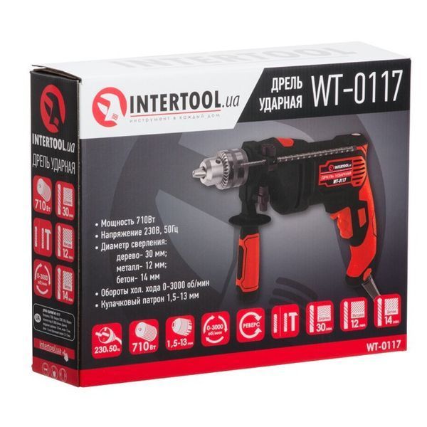Дрель ударная INTERTOOL WT-0117 WT-0117 фото