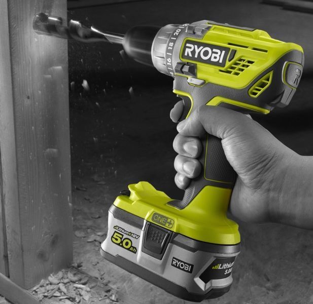 Аккумуляторная дрель-шуруповерт Ryobi ONE+ R18DD3-220S 5133003348 фото