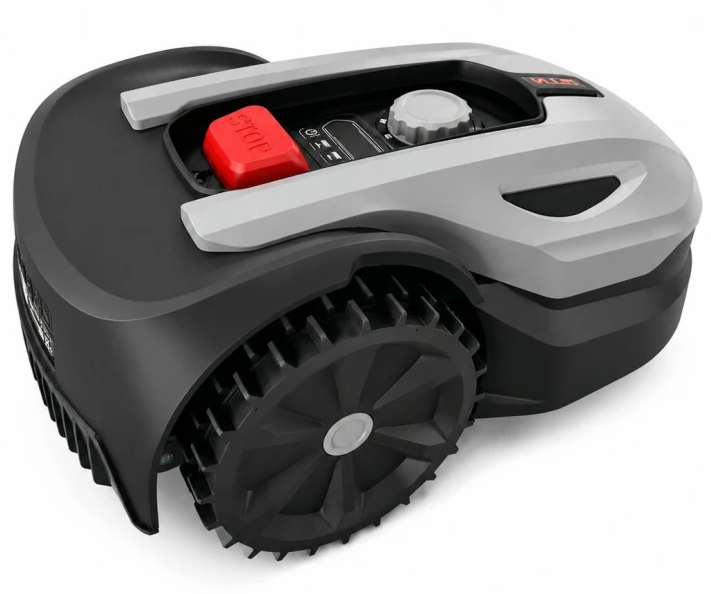 Газонокосилка-робот GTM RLM600/18W (600 кв.м, с зарядной станцией и комплектом для установки) 84173 фото