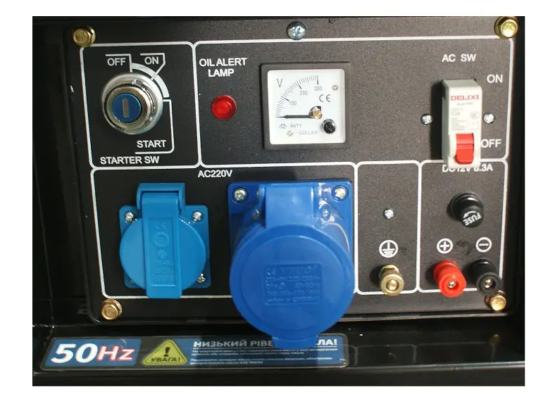 Генератор дизельний PROFI-TEC PE-5700DE (5.7кВт) 005189 фото