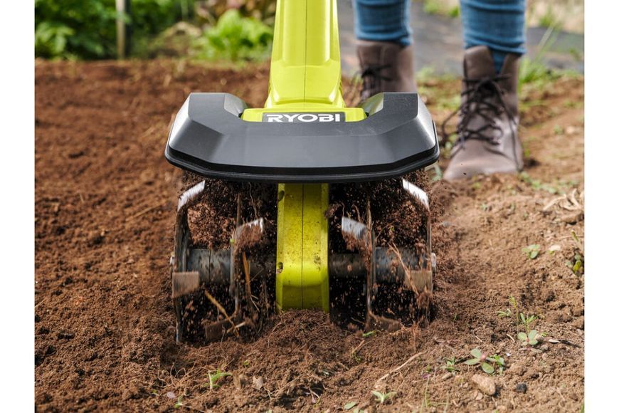 Культиватор аккумуляторный Ryobi RY18CVA-0 18В ONE+) 5133005047 фото