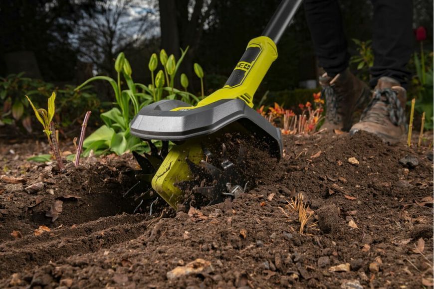Культиватор аккумуляторный Ryobi RY18CVA-0 18В ONE+) 5133005047 фото