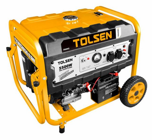 Бензиновий генератор Tolsen 5500W 79992 фото