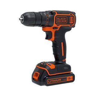 Дриль-шуруповерт акумуляторний BLACK+DECKER BDCDC18KB BDCDC18KB фото
