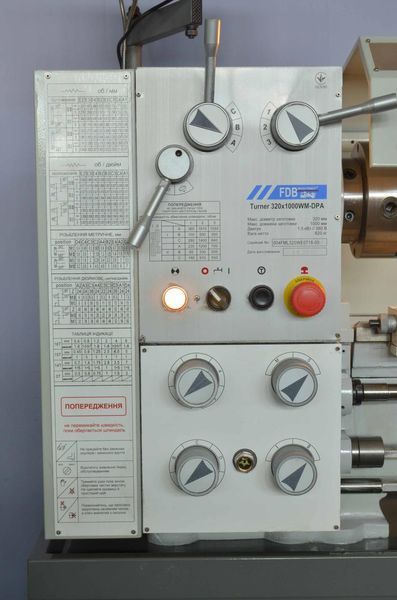 Токарно-винторезный станок FDB Maschinen Turner 320x1000WM 827204 фото