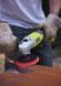 Аккумуляторная болгарка Ryobi R18AG-0 One+ 5133001903 фото 3