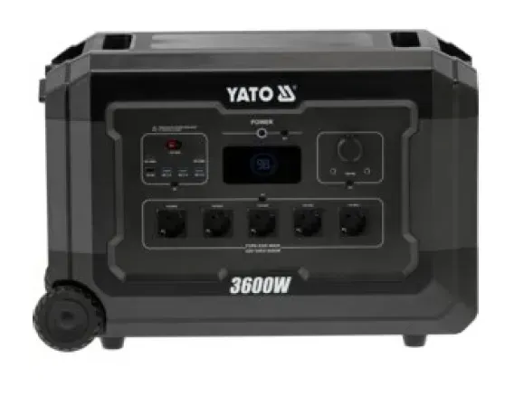 Портативная электростанция YATO YT-83096 (3600Вт, 3072Вт*ч, 230В) YT-83096 фото