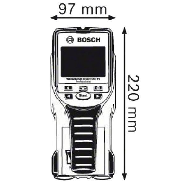 Детектор строительный BOSCH D-TECT 150 SV PROFESSIONAL 0.601.010.008 фото