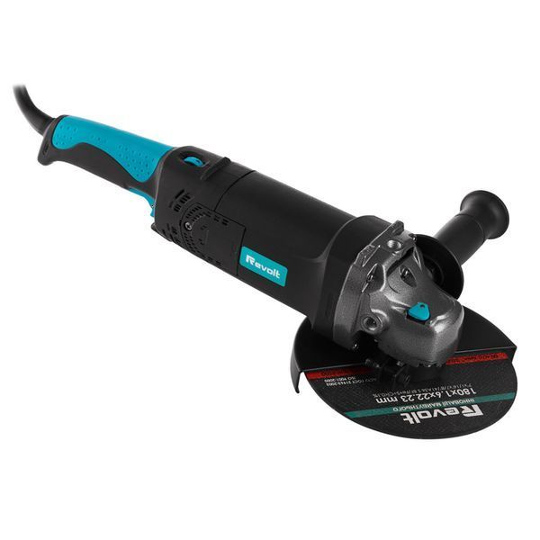 Угловая шлифмашина электрическая Revolt AG 180-2200Е r0109 фото