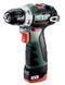 Дриль-шуруповерт акумуляторний Metabo PowerMaxx BS BL (601721500) 601721500 фото 1