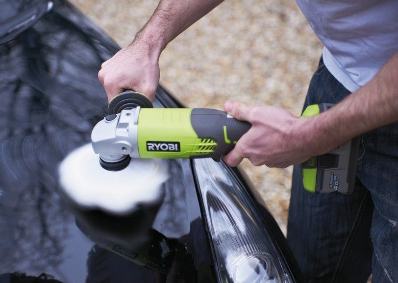 Аккумуляторная болгарка Ryobi R18AG-0 One+ 5133001903 фото