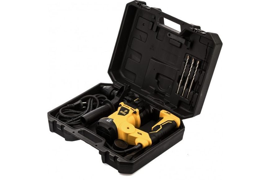 Перфоратор електричний Denzel RHV-1250-30 (SDS-plus, 1250 Вт) 26612 фото