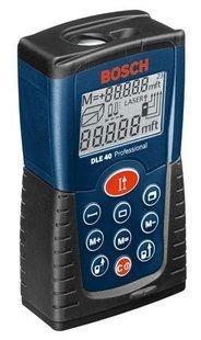 Лазерний далекомір Bosch DLE 40 0601016300 фото