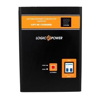 Стабилизатор напряжения Logicpower LPT-W-15000RD BLACK (10500W) 6614 фото