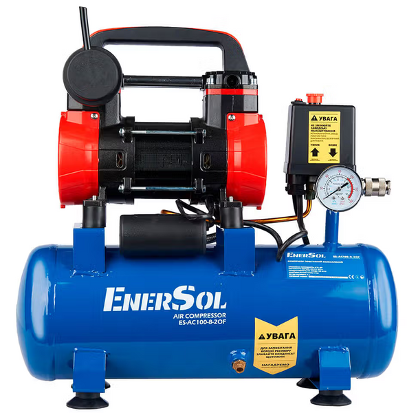 Компрессор воздушный безмасляный EnerSol ES-AC100-8-2OF ES-AC100-8-2OF фото