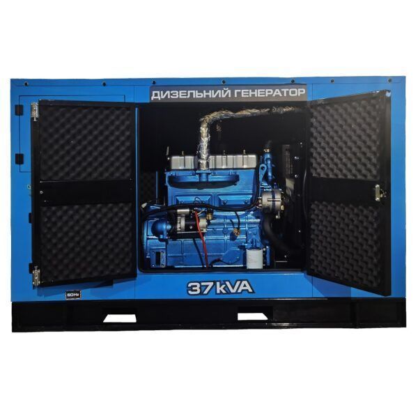 Генератор дизельный PROFI-TEC RDSG37-3 Power MAX (37 кВА/30кВт, двигатель RICARDO) 005033 фото