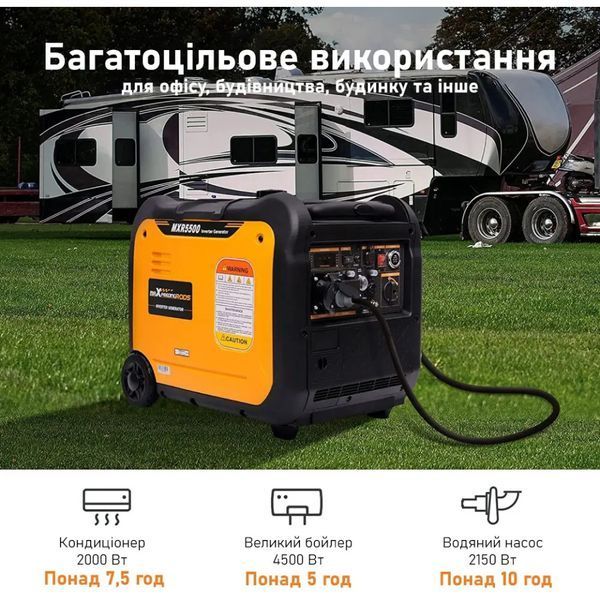 Інверторний генератор Maxpeedingrods MXR5500 MXR5500 фото