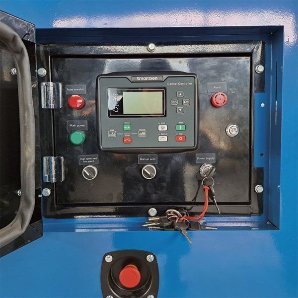 Генератор дизельный PROFI-TEC RDSG37-3 Power MAX (37 кВА/30кВт, двигатель RICARDO) 005033 фото