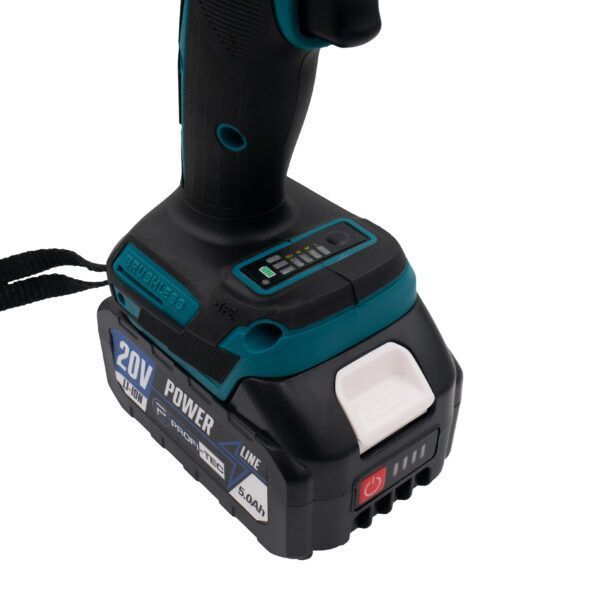 Акумуляторний шуруповерт PROFI-TEC DHP485BL POWERLine (2&times;PT2050MP 5.0 Аг, ЗП) 006269 фото