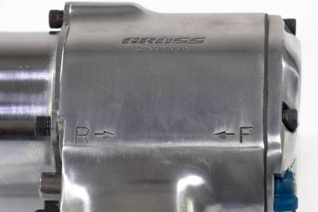 Гайковерт пневматический ударный GROSS G1260 (1/2", Twin Hammer, 813Нм, 7000 об/мин) 57441 фото