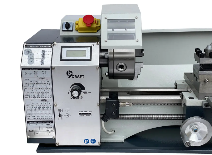 Токарный станок по металлу 9CRAFT WM210V (850W, 210Х600) 210600850 фото