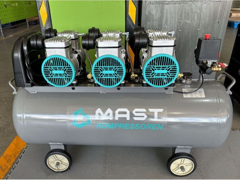 Безмасляний поршневий компресор Mast MOF1680/3x1500-120L MOF1680/3x1500-120L фото