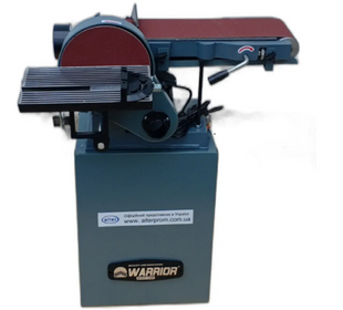 Верстат шліфувальний диск / стрічка WARRIOR W0507 W0507 фото