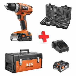 Аккумуляторный набор AEG BS18G2 LI-KIT5X 4935451081 фото