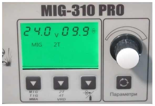 Напівавтомат інверторний IGBT MIG/MMA Kaiser MIG-310 PRO 81978 фото