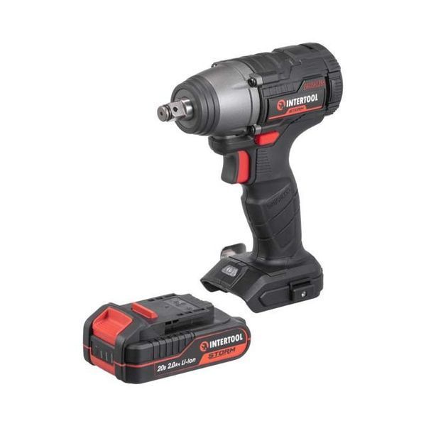 Гайковерт ударний акумуляторний INTERTOOL WT-0364 WT-0364 фото