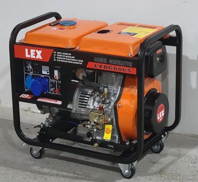 Дизельный генератор LEX LXDG6065 (6.5 кВт, с AVR, 230V) lxdg6065 фото