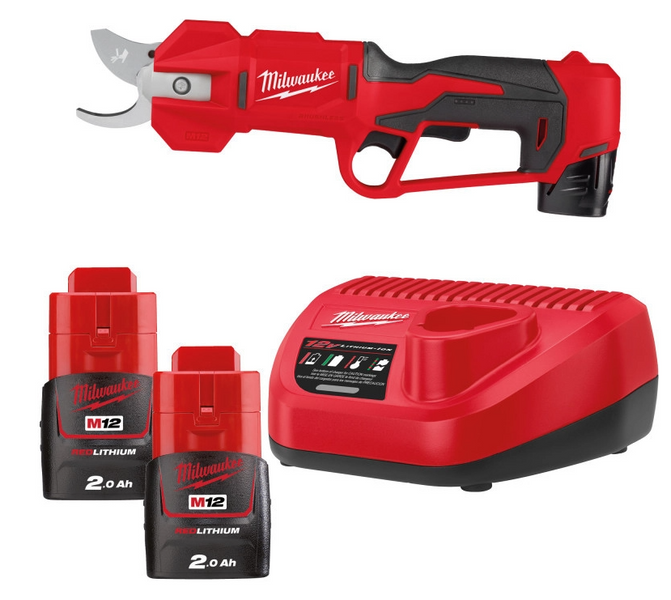 Ножицы-секатор аккумуляторные MILWAUKEE M12 BLPRS-202 4933480115 фото