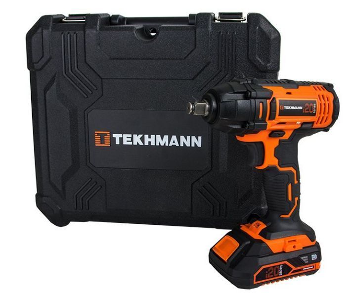 Ударный гайковерт аккумуляторный Tekhmann TIW-300/i20 kit (848398) 848398 фото