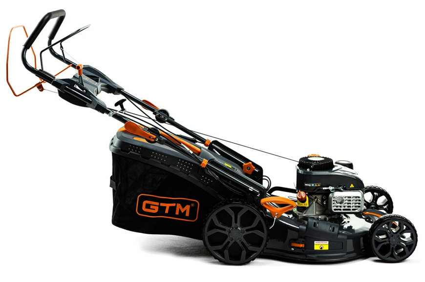 Газонокосилка бензиновая самоходная GTM LM53-SP-V (с регулировкой скорости) 83279 фото