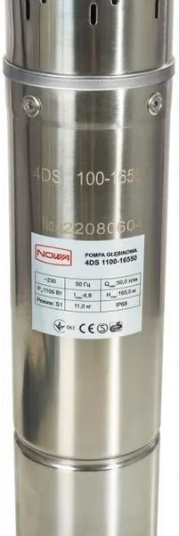 Насос погружной скважинный шнековый NOWA 4DS 750-12048 148539 фото