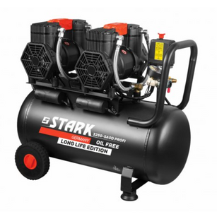 Компресор поршневий безмасляний STARK 3250-SAOD Profi 50 л (300032055) 300032055 фото