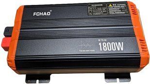 Інвертор високої потужності чистий синус FCHAO 1800W 12V (19988) 19988 фото