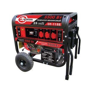 Генератор бензиновий INTERTOOL DT-1155 DT-1155 фото