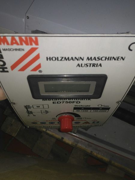 Токарно-гвинторізний верстат Holzmann ED750FDQ 230V (без столу) 9120039901886 фото