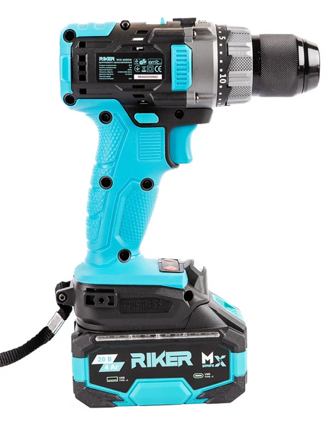 Шуруповерт акумуляторний Riker RCD 20/85W RK0007 фото