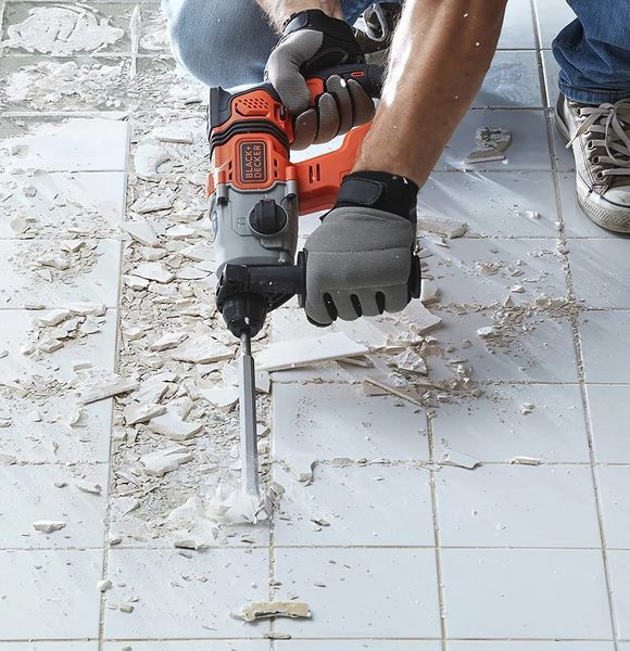 Перфоратор акумуляторний BLACK+DECKER BCD900E2K BCD900E2K-QW фото
