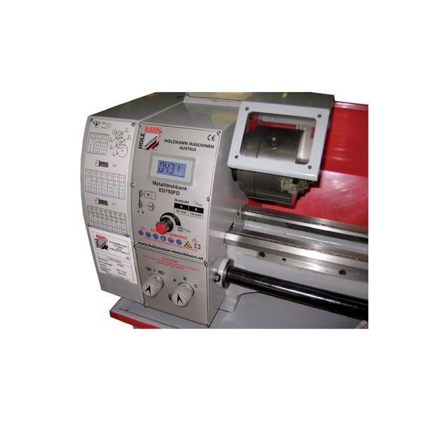 Токарно-гвинторізний верстат Holzmann ED750FDQ 230V (без столу) 9120039901886 фото