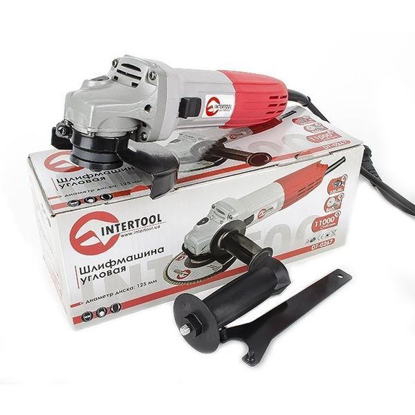 Шліфмашина кутова (КШМ) INTERTOOL DT-0267 (860 Вт, 125 мм) DT-0267 фото