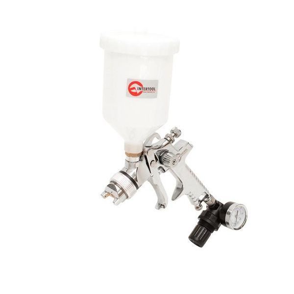 Пневматичний фарборозпилювач HVLP STEEL PROF KIT INTERTOOL PT-1505 PT-1505 фото