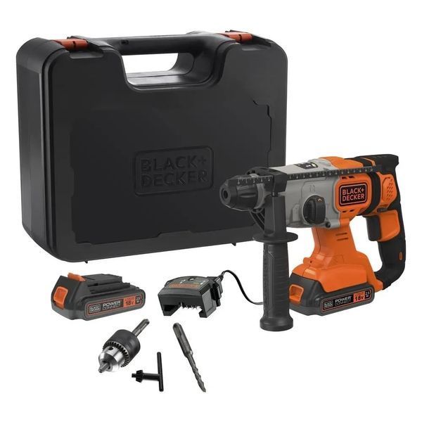 Перфоратор акумуляторний BLACK+DECKER BCD900E2K BCD900E2K-QW фото